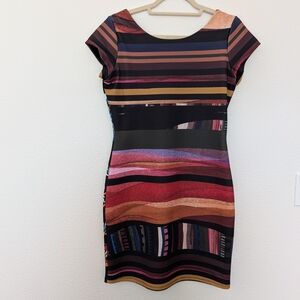 Striped Multicolor Dress